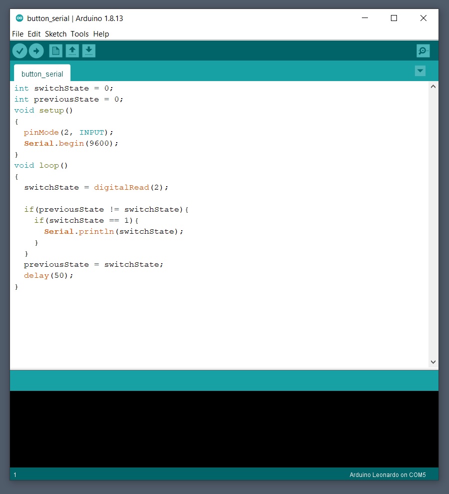 the code in the .ino file